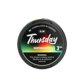Wintergreen - Wet Slim Thursday Nicotine Pouches 3mg